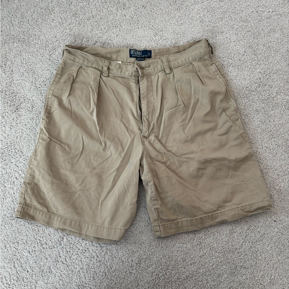 Polo Pleated Shorts
